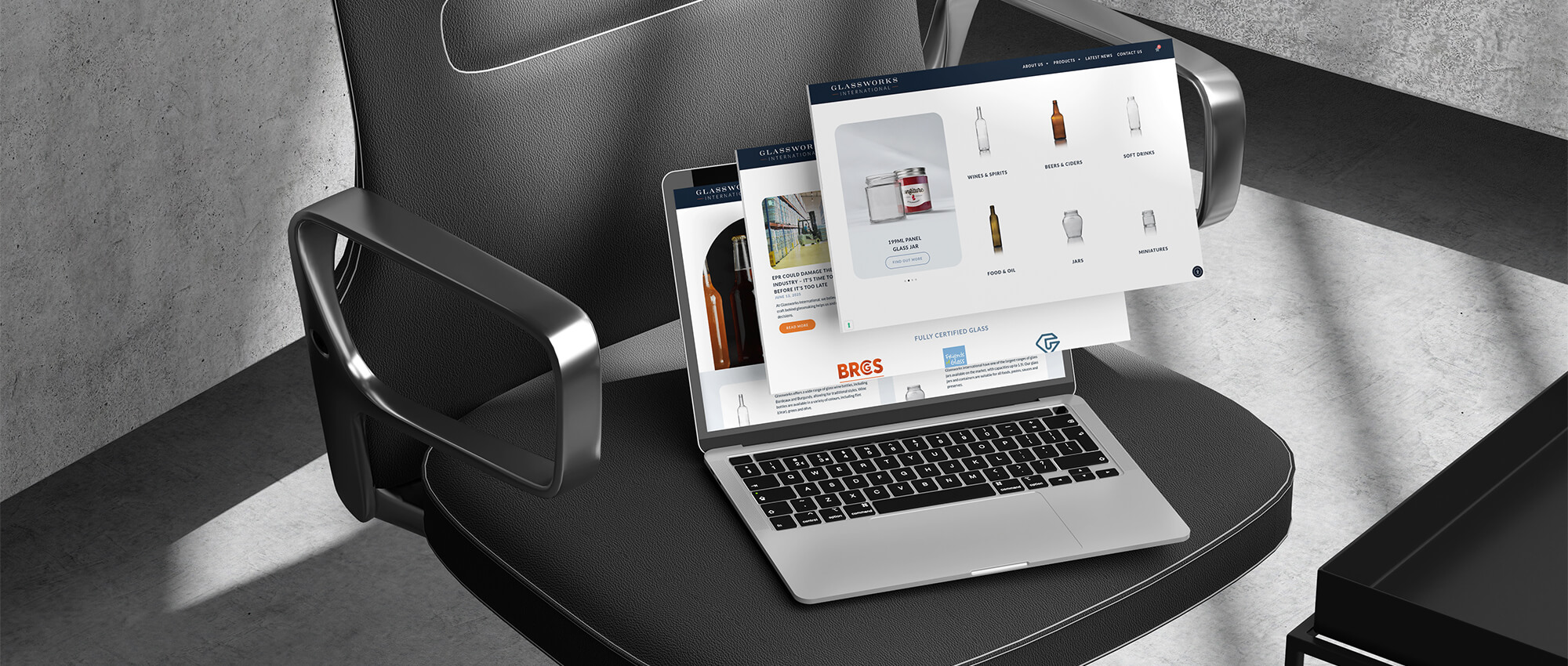 Identity Creative Project Glassworks International