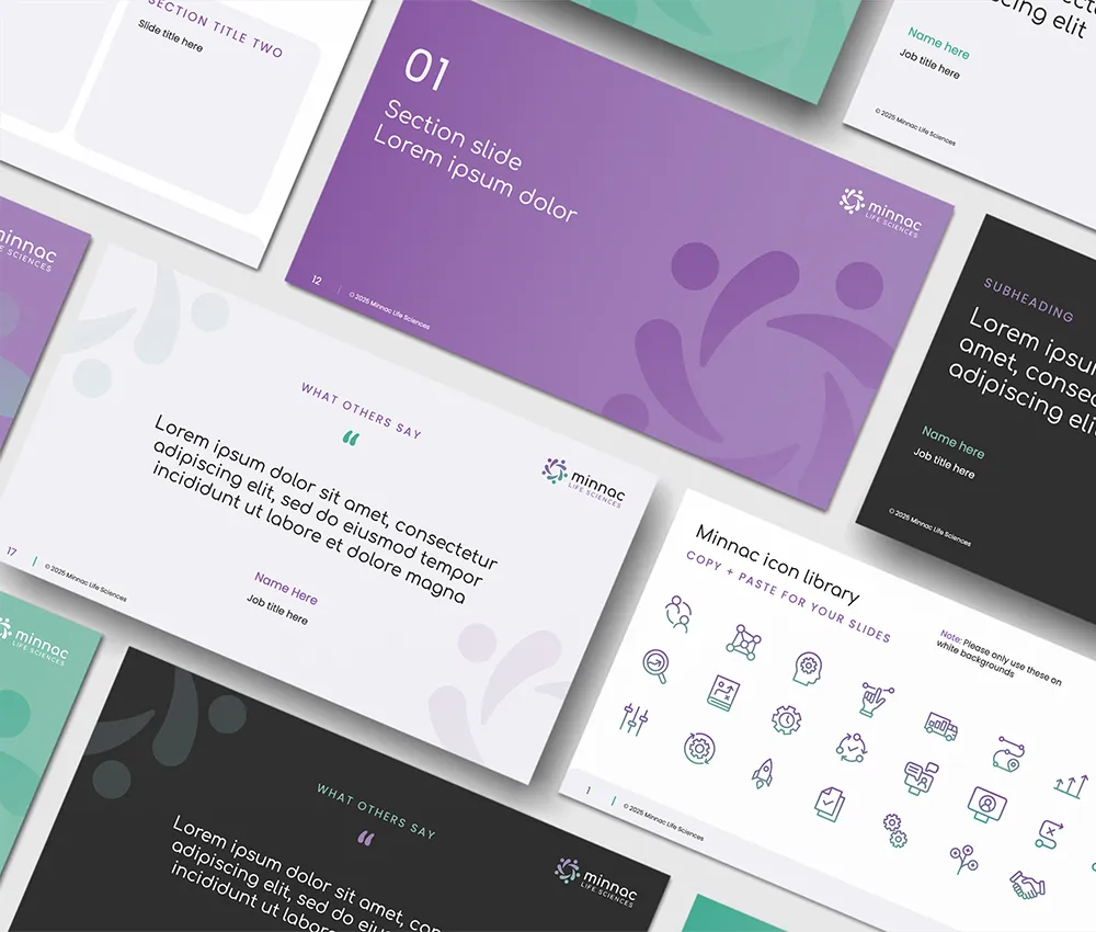 Identity Creative Project Minnac Life Science