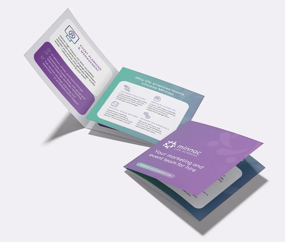 Identity Creative Project Minnac Life Science