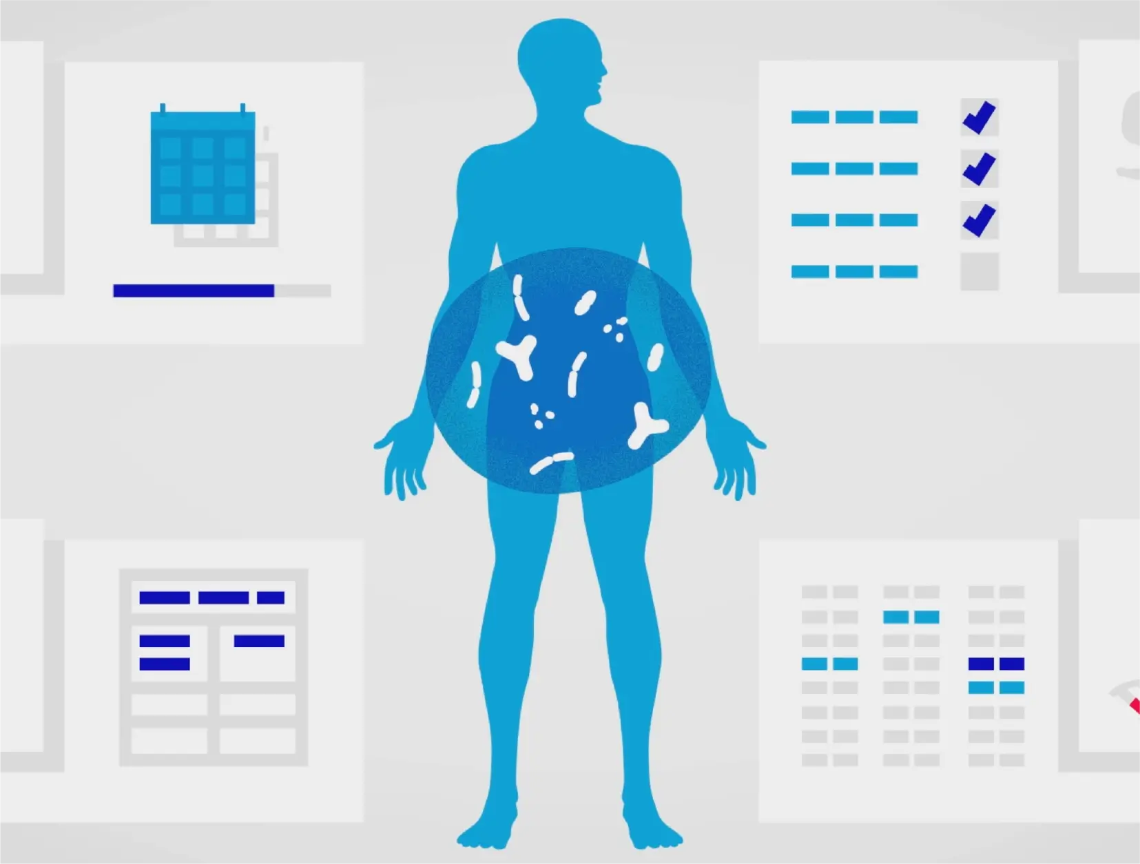 Custom storyboard animation science explainer for Yakult