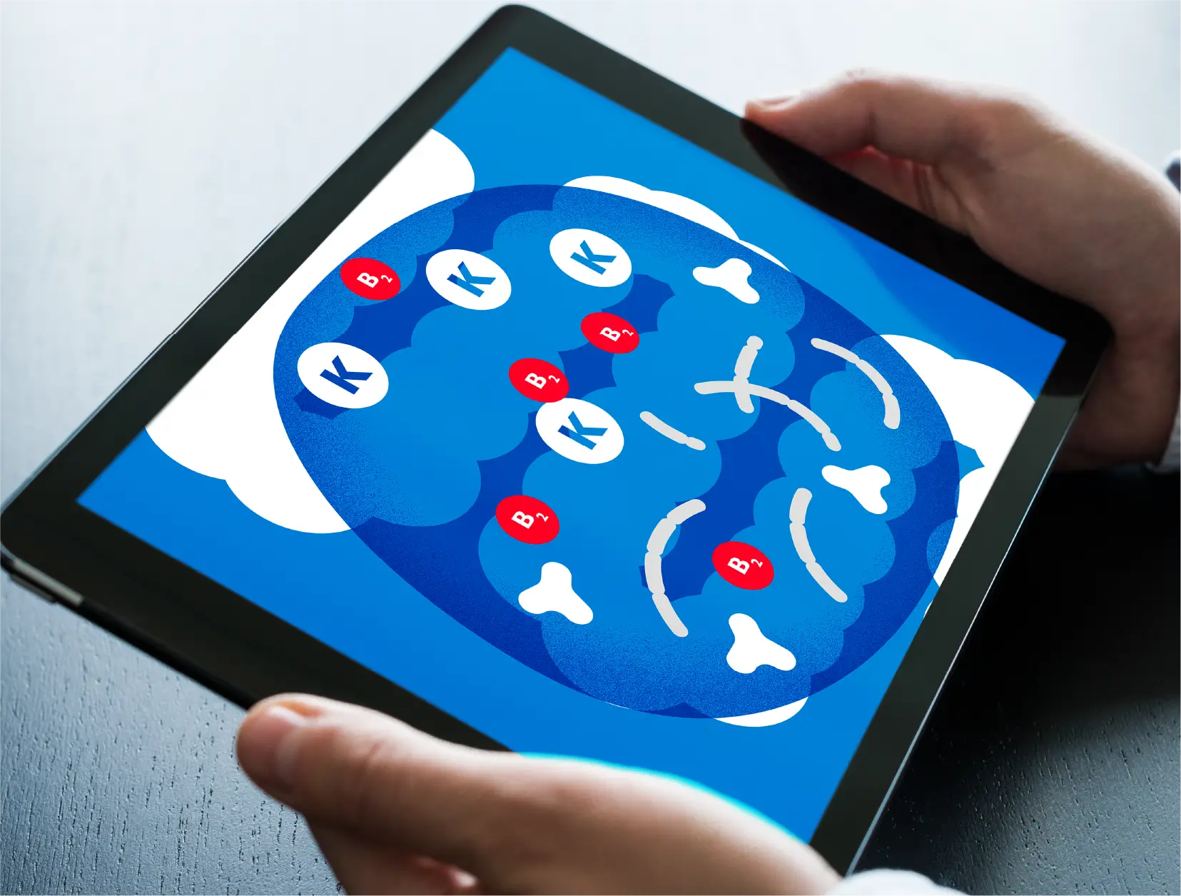 Yakult animation bespoke design explainer for life science process
