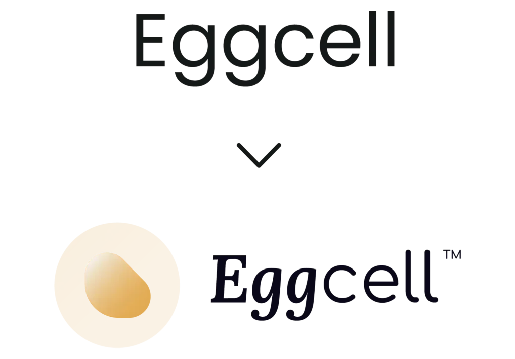 Brand refresh from basic typed brand name to designed trademarked brand for start-up life science company, UK